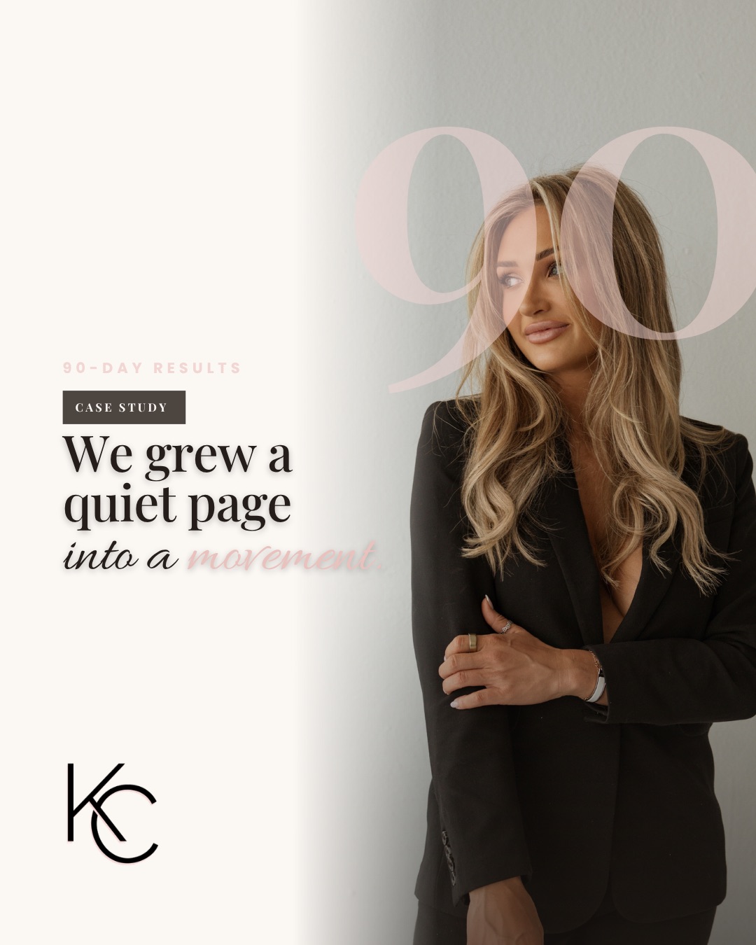 Case study — we grew a quiet page into a movement