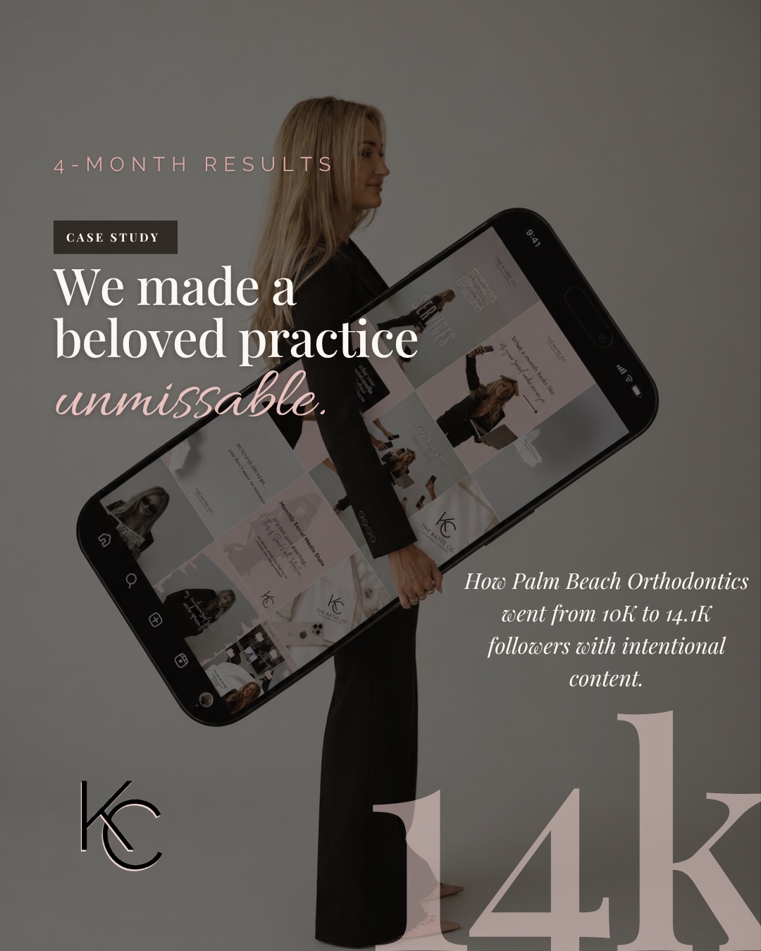 Case study — we made a beloved practice unmissable, 10K to 14.1K followers