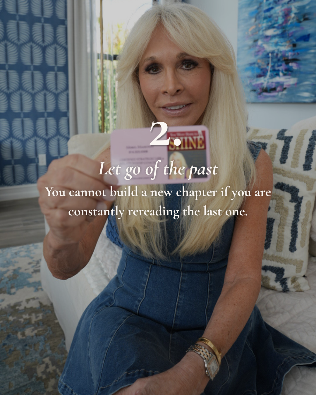 2. Let go of the past