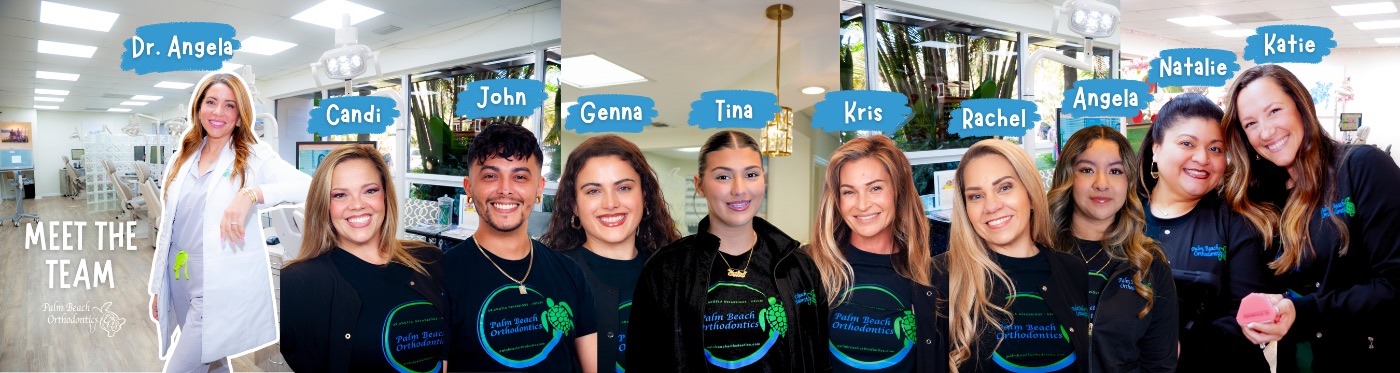 Palm Beach Orthodontics — Meet the Team banner