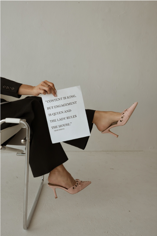 Content is king, but engagement is queen and the lady rules the house.
